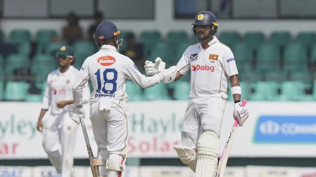 বিশাল চাপে থেকে চা-বিরতিতে বাংলাদেশ